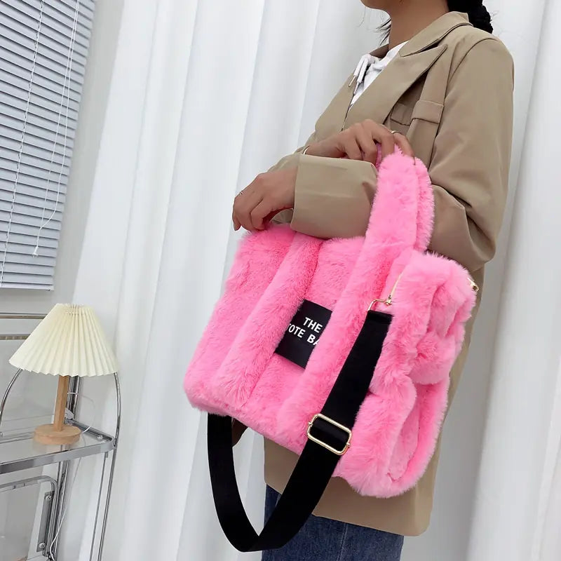 The Tote Bag Faux Fur - 9 Colors available