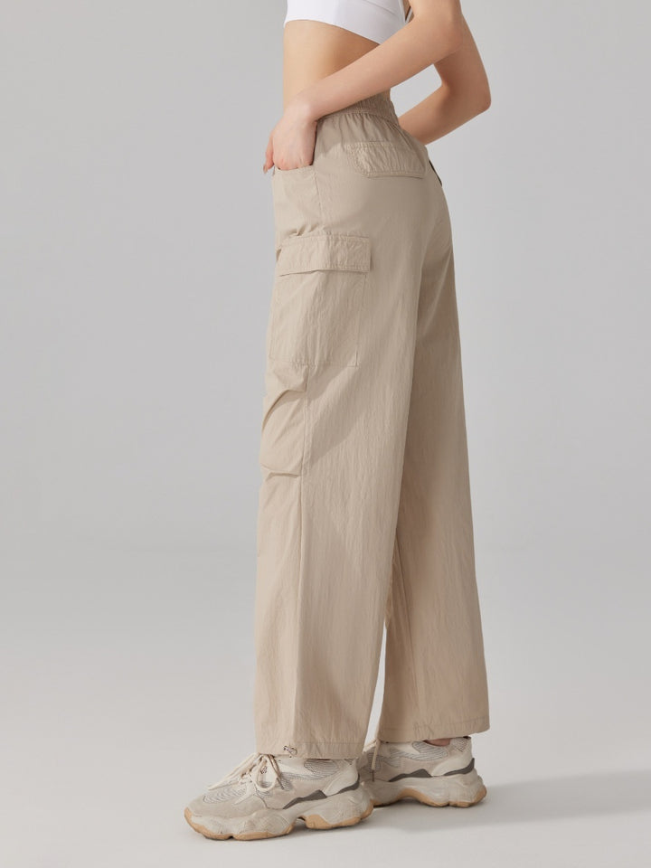 Three-proof Tactical Pants Loose Straight Sports Pants Female