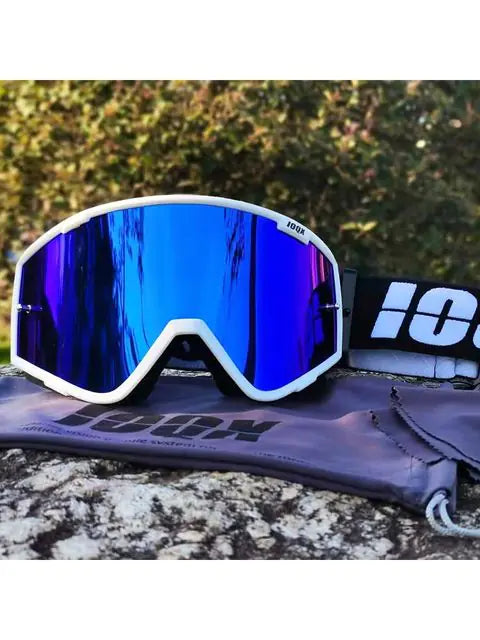 Dirt Bike Goggles, Motorcycle Goggles ATV Goggles Riding Goggles Ski Goggles Windproof Glasses Racing Goggles