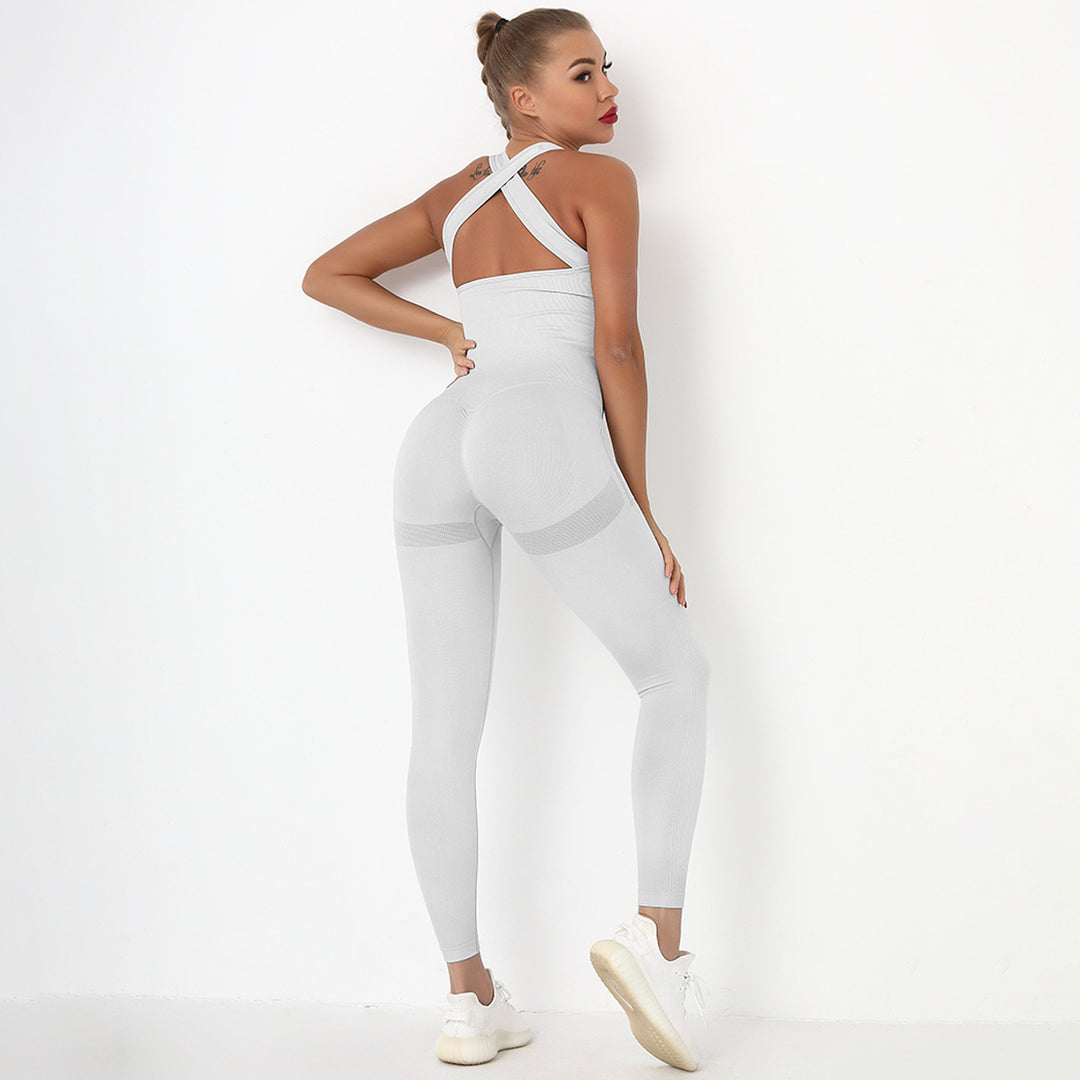 Sexy Beauty Back One-piece Bra Tight Sports Yoga Wear