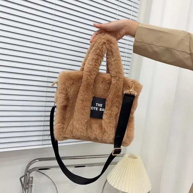 The Tote Bag Faux Fur - 9 Colors available