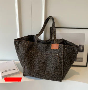 Leopard Print Shoulder Bag