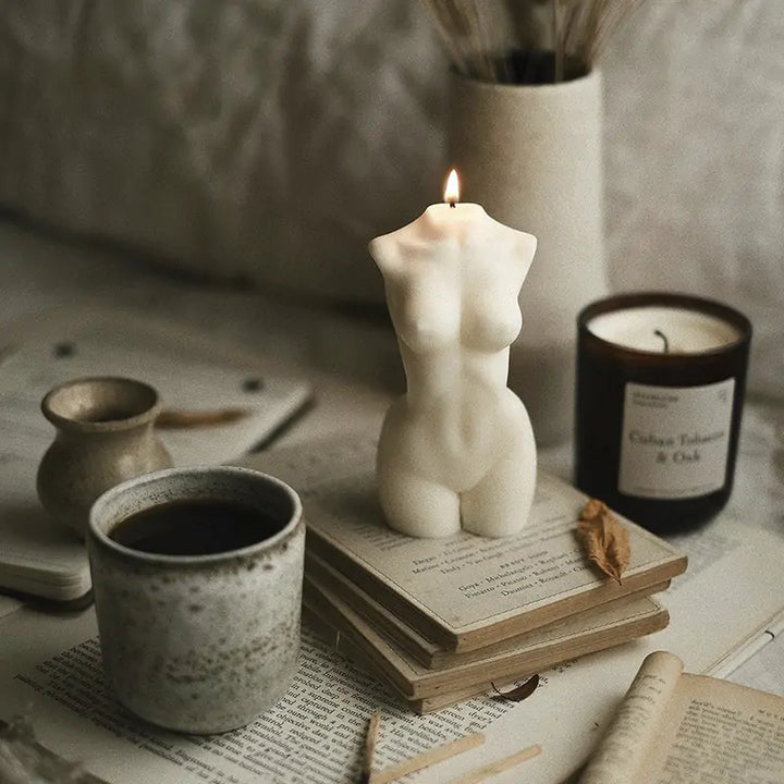 Modern Body Shape Candle