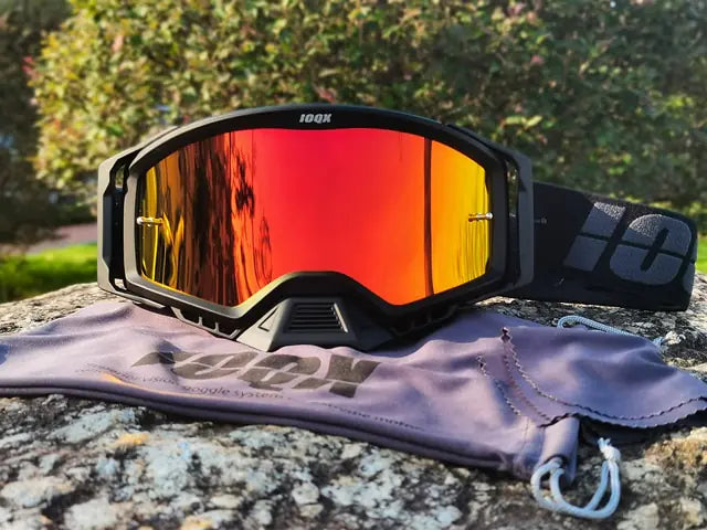 Dirt Bike Goggles, Motorcycle Goggles ATV Goggles Riding Goggles Ski Goggles Windproof Glasses Racing Goggles