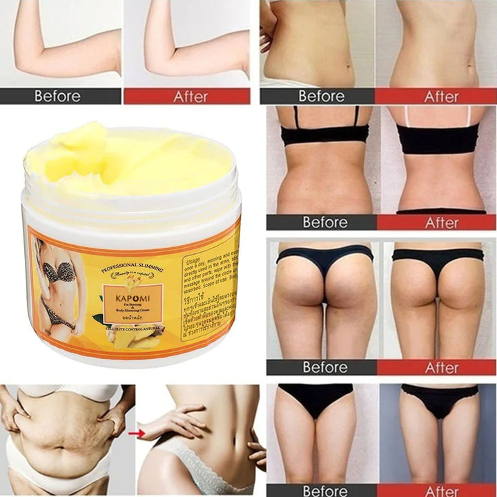 Fat Burning and Body Slimming Ginger Cream