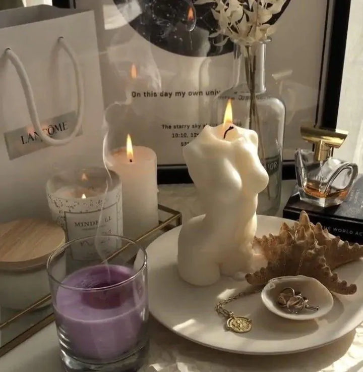 Modern Body Shape Candle