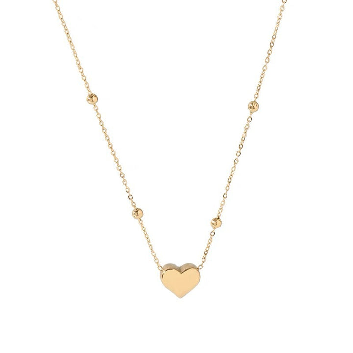 Cool Style Simple Fashion Love Titanium Steel Necklace