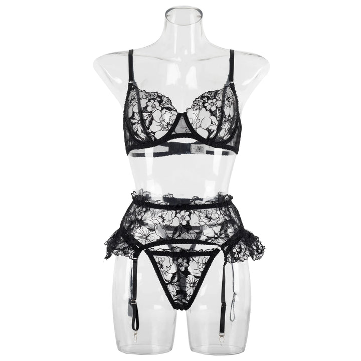 Sensual Lace Lingerie Set