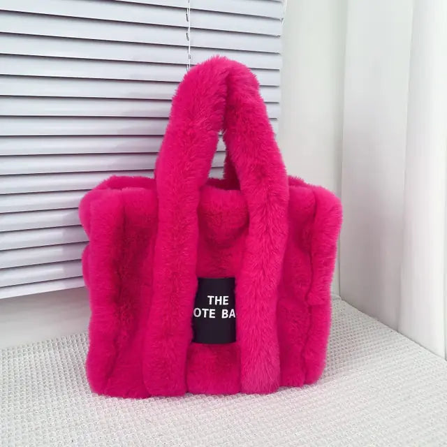 The Tote Bag Faux Fur - 9 Colors available