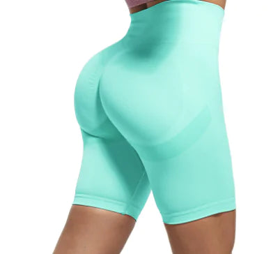 High Waist Workout Shorts Leggings - 9 Colors