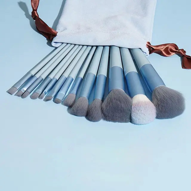 13Pieces Soft Fluffy Makeup Brushes Set