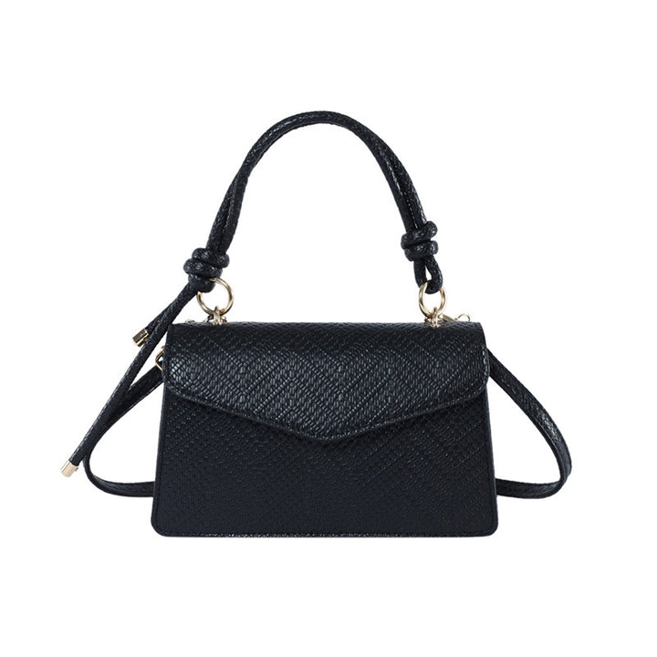Pure Color Trendy Shoulder Crossbody Bag