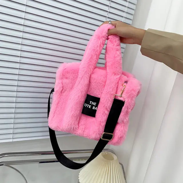 The Tote Bag Faux Fur - 9 Colors available