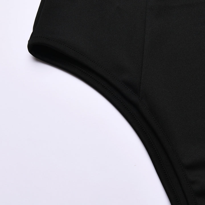 Underlay Fashion Long Sleeve One Piece
