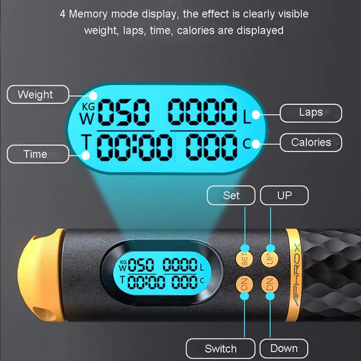 Digital Jump Rope with Counter