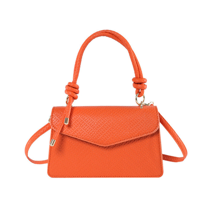 Pure Color Trendy Shoulder Crossbody Bag
