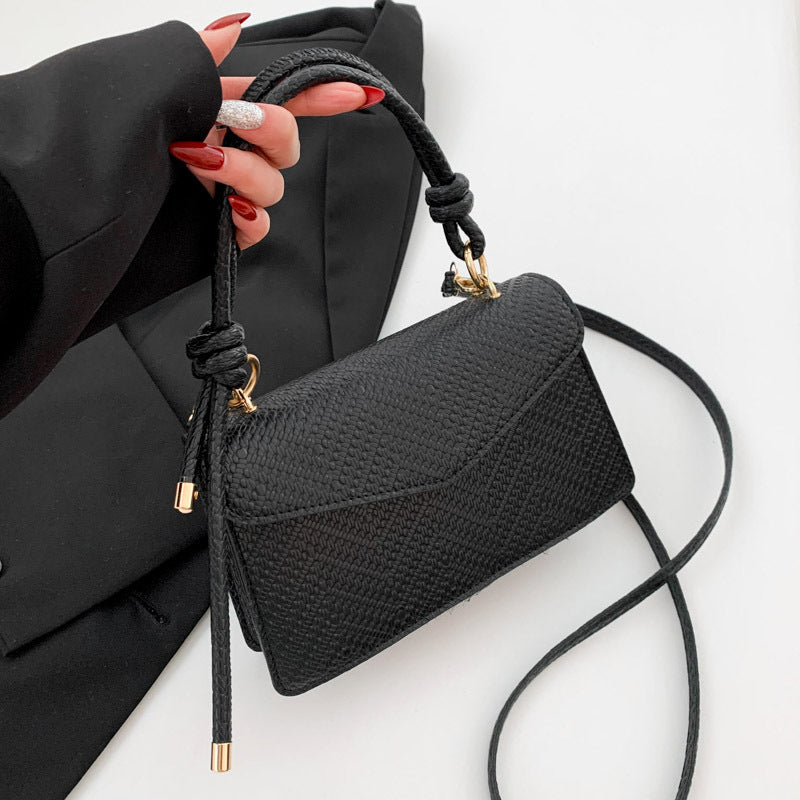 Pure Color Trendy Shoulder Crossbody Bag