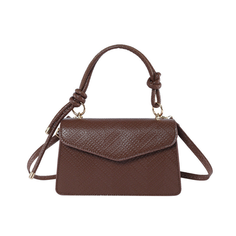 Pure Color Trendy Shoulder Crossbody Bag