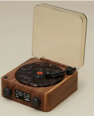 Retro Turntable Lamp Speaker