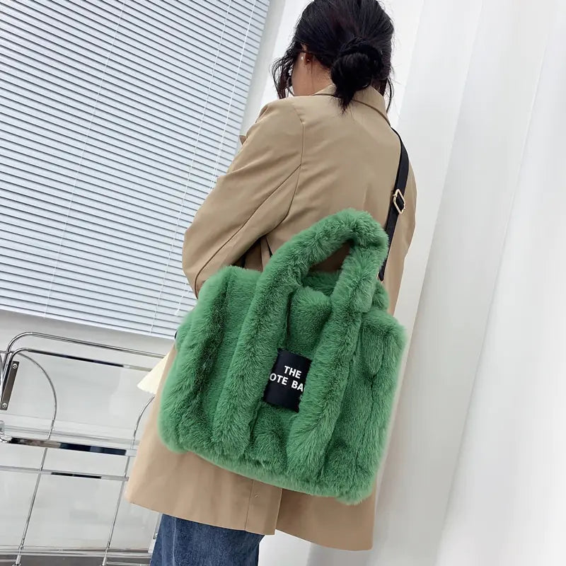 The Tote Bag Faux Fur - 9 Colors available