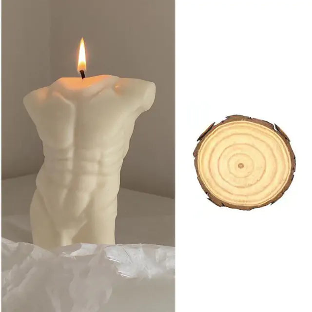 Modern Body Shape Candle