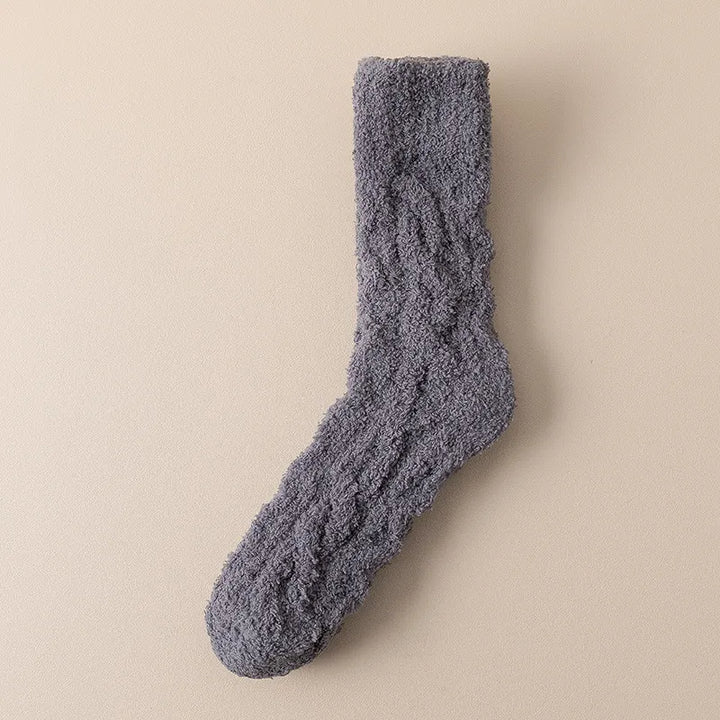 Cozy Winter Fleece Socks for Home