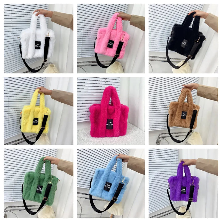 The Tote Bag Faux Fur - 9 Colors available