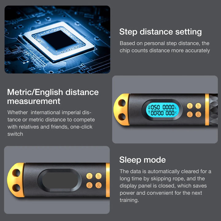 Digital Jump Rope with Counter