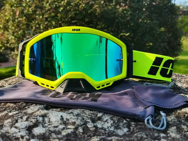 Dirt Bike Goggles, Motorcycle Goggles ATV Goggles Riding Goggles Ski Goggles Windproof Glasses Racing Goggles
