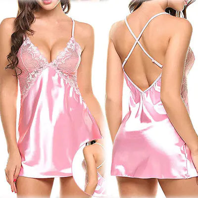 Sexy Night Dress Lingerie (Pack of 5 Color Set)